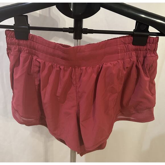 Lululemon Red size 10 Shorts - Picture 1 of 4